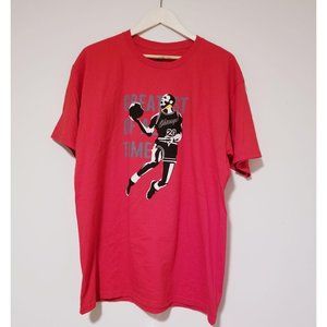 MJ Tee Shirt. Michael Jordan T Shirt. Red. L